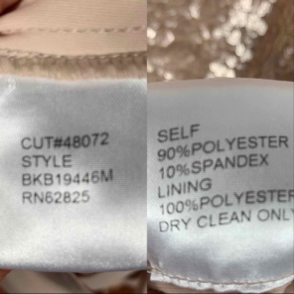 Tadashi Shoji Surplice Sequin Dress - Picture 15 of 15